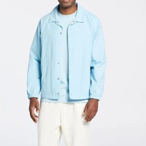 DSG Twitch + Allison Blue Coaches Jacket Outdoor Lightweight Hiking Windbreaker